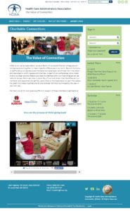 HCAA Charitable Website Page